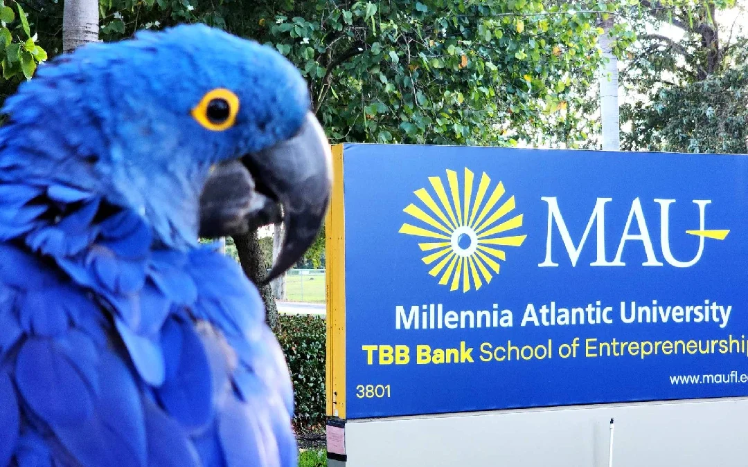 Mauri, the Blue Macaw: A Symbol of Diversity and Resilience at Millennia Atlantic University